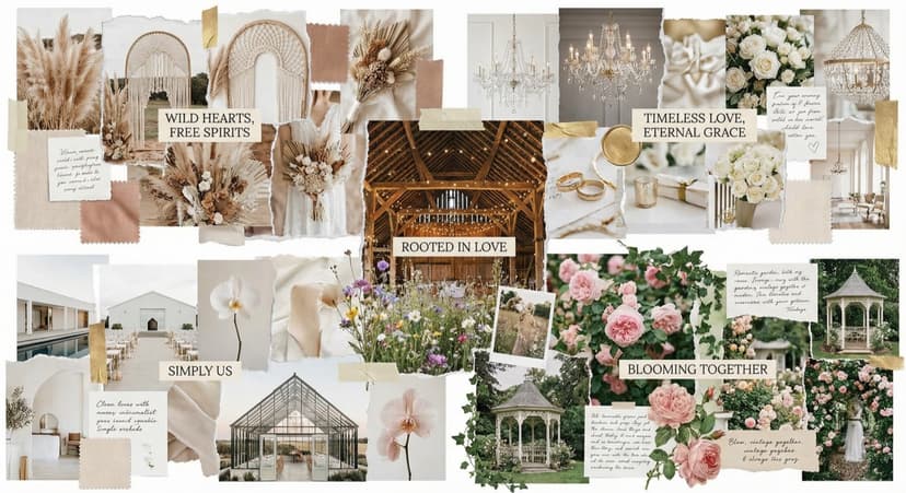 Hochzeitsmotto finden: Themes & Stile 2026